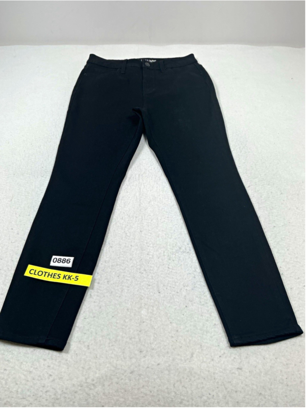 Time and Tru Women’s High Rise Skinny Black Jeans Pockets size 8 short